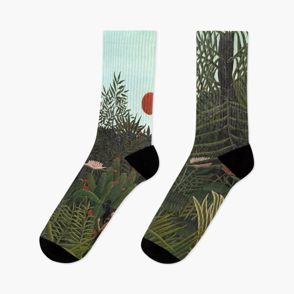 Item preview, Jungle with Setting Sun designed and sold by Craphe.