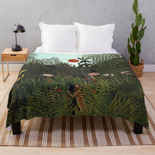 Item preview, Jungle with Setting Sun designed and sold by Craphe.
