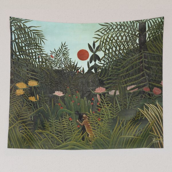 Item preview, Jungle with Setting Sun designed and sold by Craphe.
