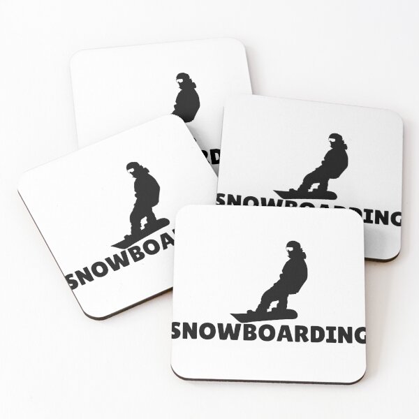 Item preview, SNOWBOARDING (2) - BLACK designed and sold by ArtsyCity.