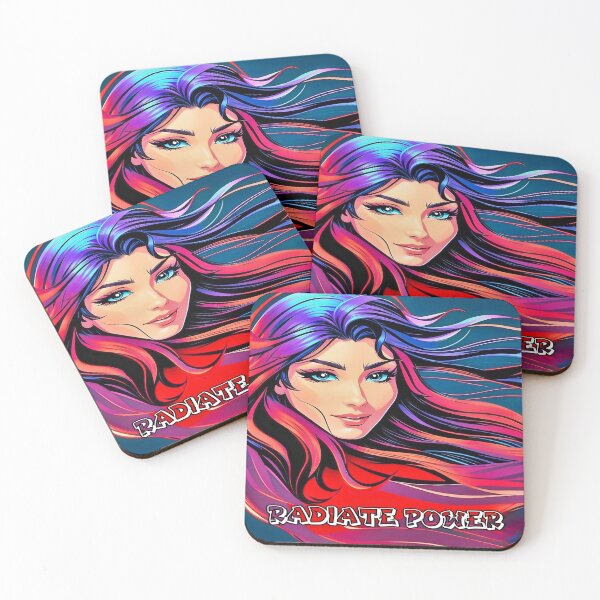 Item preview, Radiate Power – Bold Empowering Artwork designed and sold by gleefulme.
