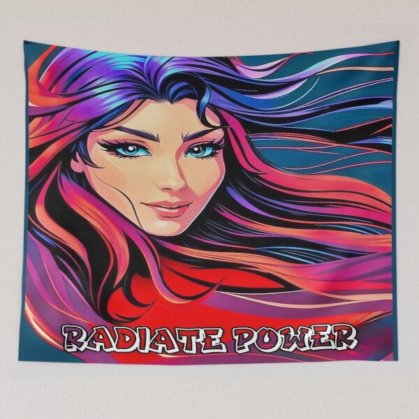 Item preview, Radiate Power – Bold Empowering Artwork designed and sold by gleefulme.