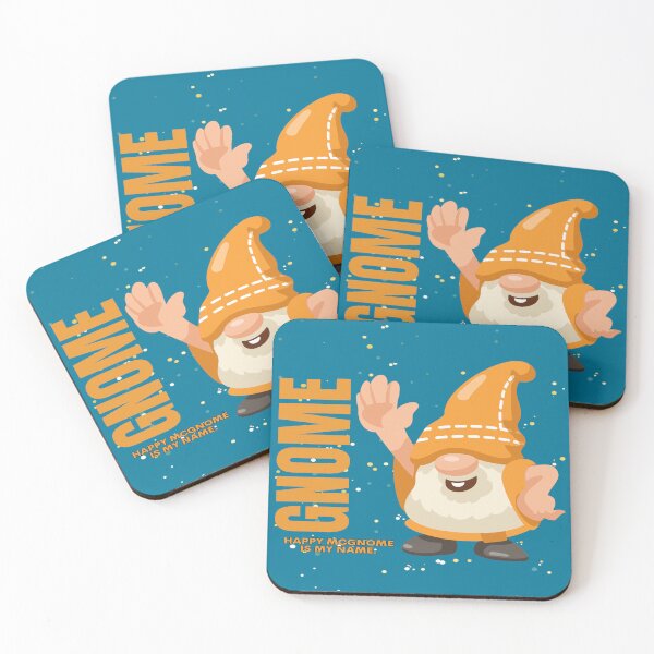 Item preview, Happy McGnome Is My Name | Fun Gnome Art with Waving Gnome | Cute Decor & Apparel for Gnome Lovers designed and sold by Gnome to Express.