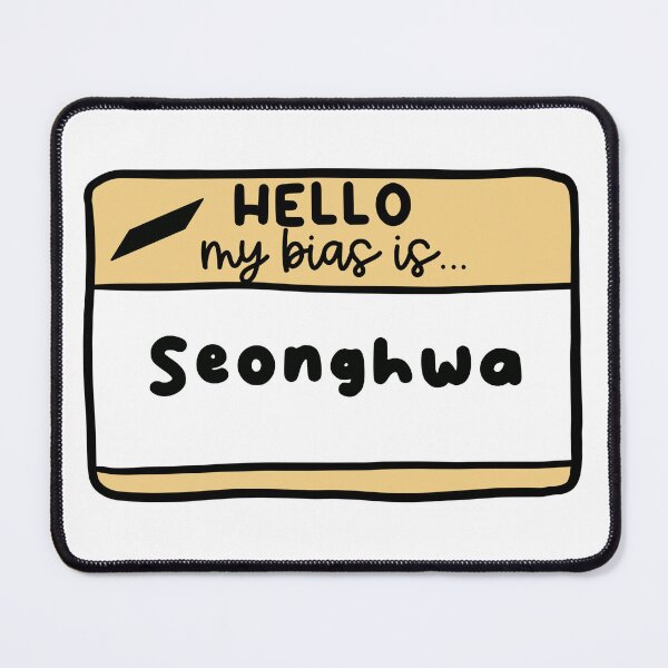 Item preview, Hello, my bias is… Seonghwa designed and sold by natashacole.