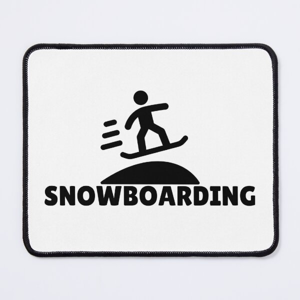 Item preview, SNOWBOARDING (3) - BLACK designed and sold by ArtsyCity.