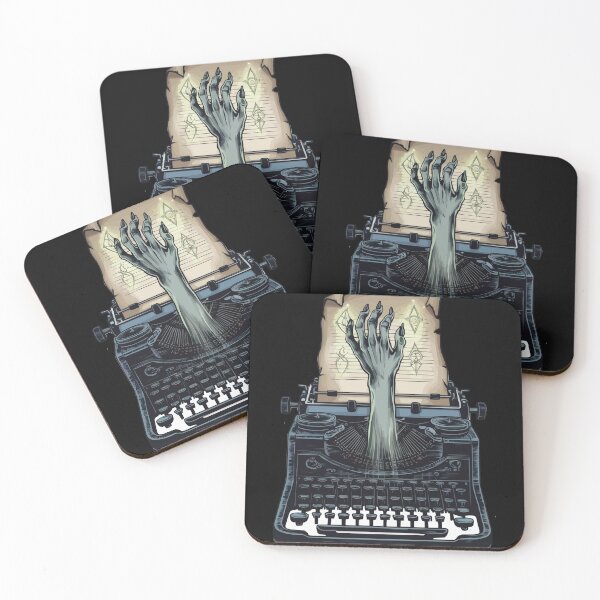 Item preview, Haunted Typewriter designed and sold by Getup-clothing.
