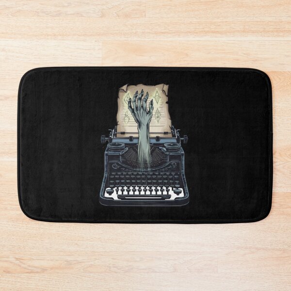 Item preview, Haunted Typewriter designed and sold by Getup-clothing.