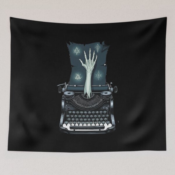 Item preview, Haunted Typewriter designed and sold by Getup-clothing.