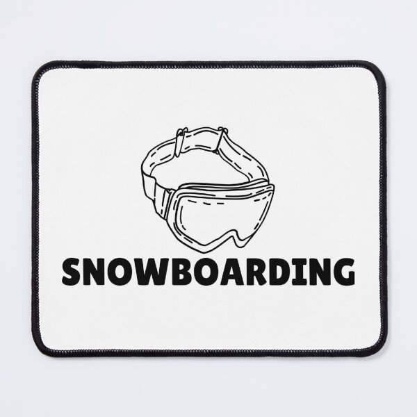 Item preview, SNOWBOARDING (4) - BLACK designed and sold by ArtsyCity.