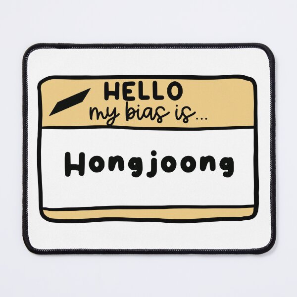 Item preview, Hello, my bias is… Hongjoong designed and sold by natashacole.