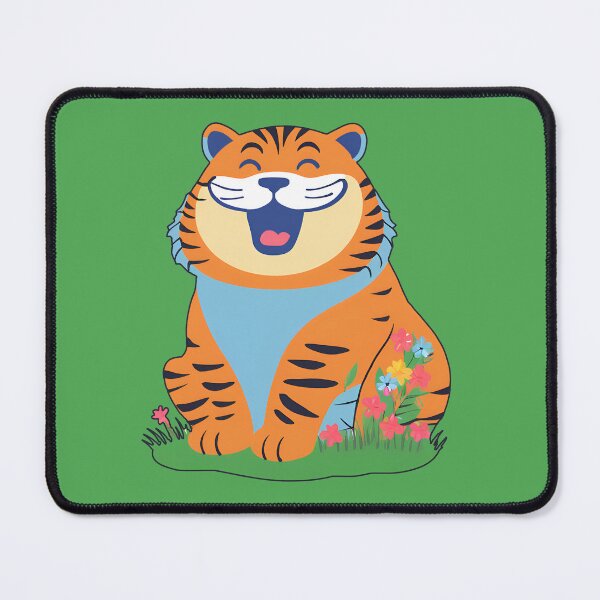 Item preview, Happy and Cute Tiger designed and sold by SherabArts.