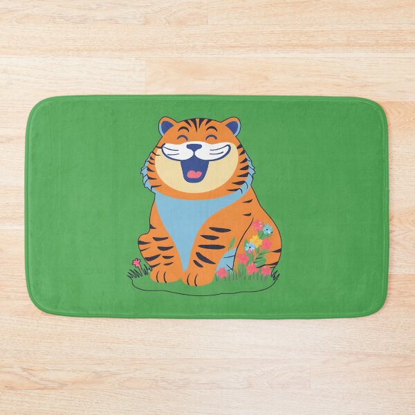 Item preview, Happy and Cute Tiger designed and sold by SherabArts.