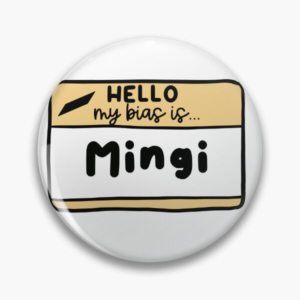 Item preview, Hello, my bias is… Mingi designed and sold by natashacole.
