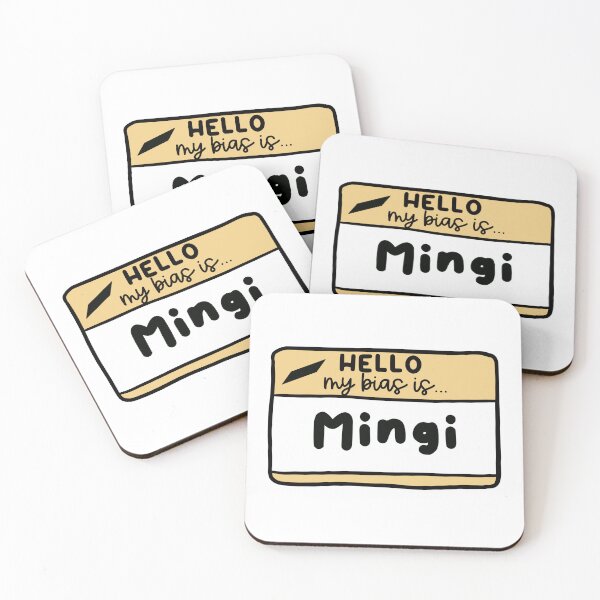 Item preview, Hello, my bias is… Mingi designed and sold by natashacole.