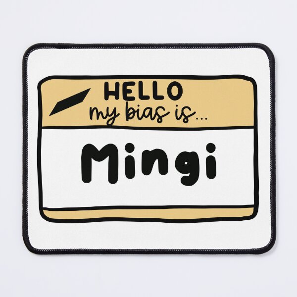 Item preview, Hello, my bias is… Mingi designed and sold by natashacole.