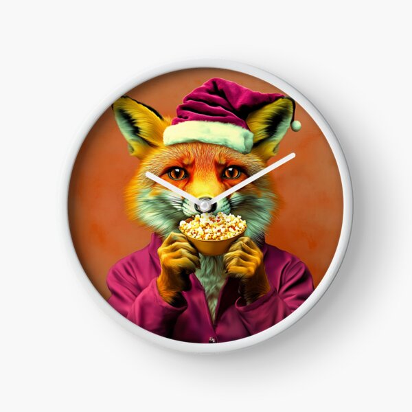 Item preview, Christmas move night fox  designed and sold by PixcelStudioB.