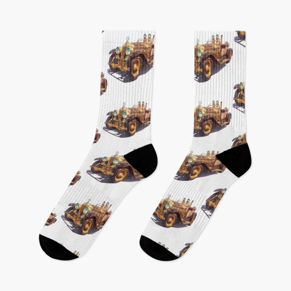 Item preview, Vintage car with a steampunk design designed and sold by kahida.