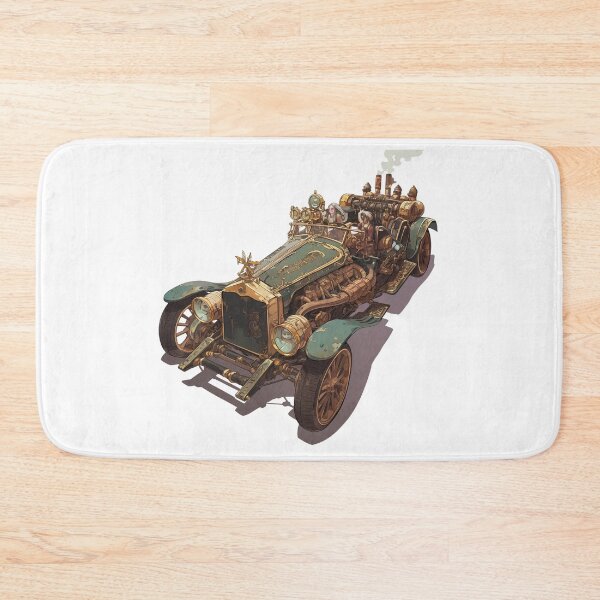 Item preview, Vintage car with a steampunk design designed and sold by kahida.