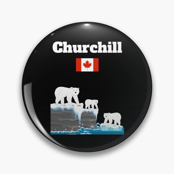 Item preview, Canada polar Bears Churchill town Canadian flag trip souvenir designed and sold by Artstastic.