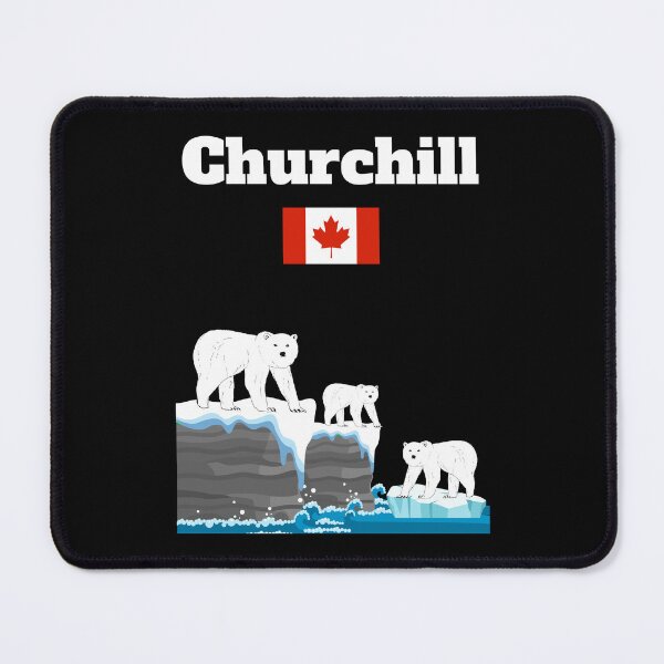 Item preview, Canada polar Bears Churchill town Canadian flag trip souvenir designed and sold by Artstastic.