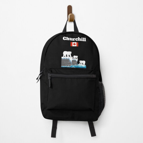 Item preview, Canada polar Bears Churchill town Canadian flag trip souvenir designed and sold by Artstastic.