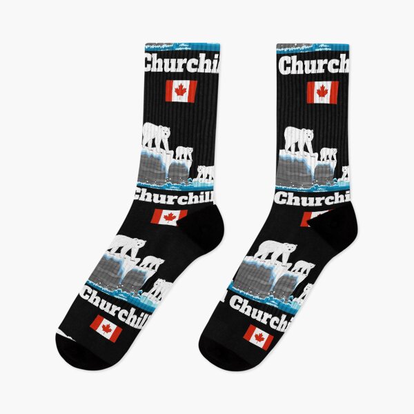 Item preview, Canada polar Bears Churchill town Canadian flag trip souvenir designed and sold by Artstastic.