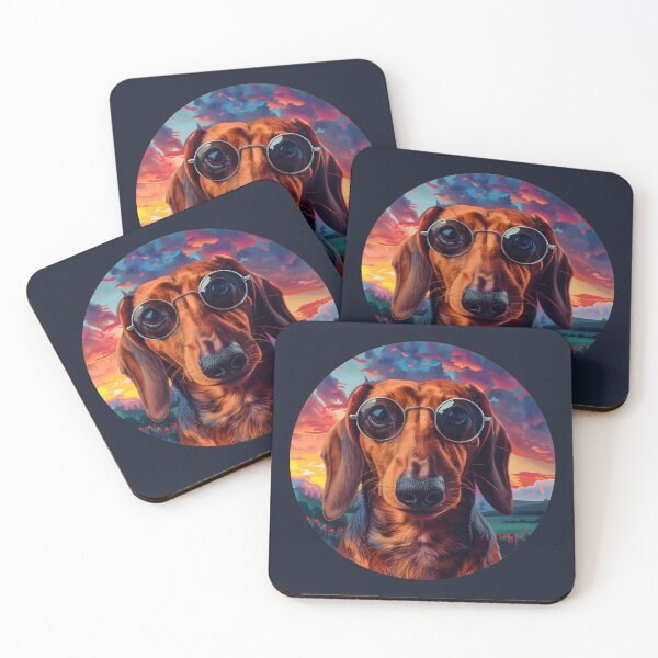 Item preview, Rusty the Dachshund – Sunset Shades Adventure designed and sold by URBN. WILD.