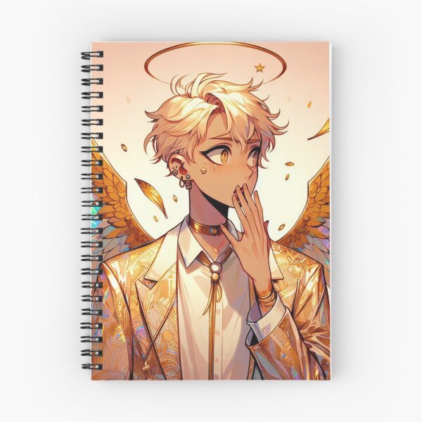 Item preview, Enchanted Guardian Angel - Otome Inspired Gold Leaf Design designed and sold by FaydeFlora.