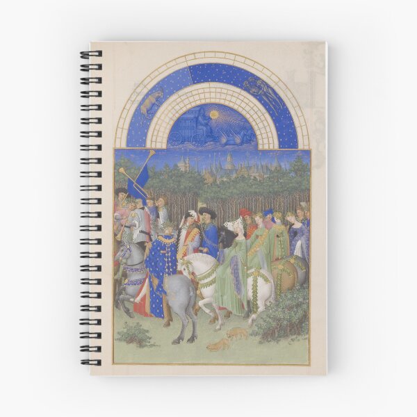 Item preview, May from Très Riches Heures de Jean de Berry designed and sold by Medievalists.net.