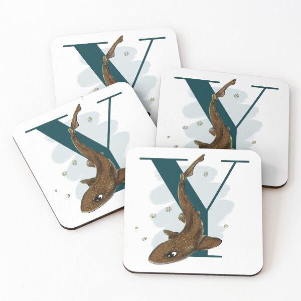 Item preview, Y is for Yellow spotted catshark designed and sold by didelphis-.