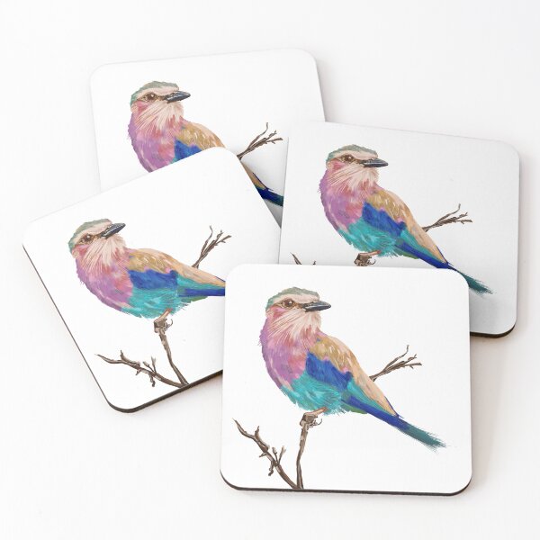Item preview, Colorful Bird Perched on a Branch – Vibrant Nature Illustration designed and sold by Pandositive.
