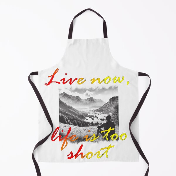 Item preview, Live now, life is too short designed and sold by PrintYourStyle.