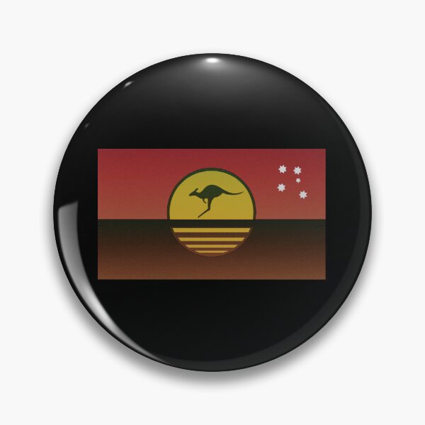 Item preview, Aussie Kangaroo Sun Design. Ochre. Art designed and sold by Kangaroo Sun.