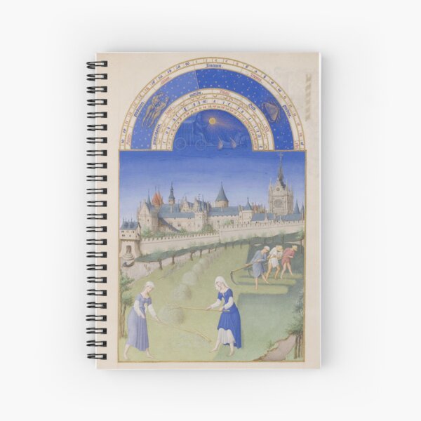 Item preview, June from Très Riches Heures de Jean de Berry designed and sold by Medievalists.net.
