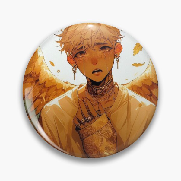 Artikelvorschau, Celestial Guardian in Gold - Otome Angel für Fantasy-Fans entworfen und verkauft von FaydeFlora.