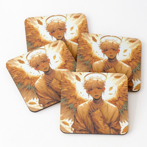 Item preview, Celestial Guardian in Gold - Otome Angel for Fans of Fantasy designed and sold by FaydeFlora.