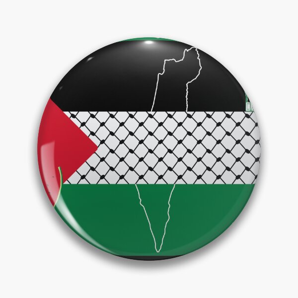 Item preview, Palestine kufiya flag and map designed and sold by Content Extra.