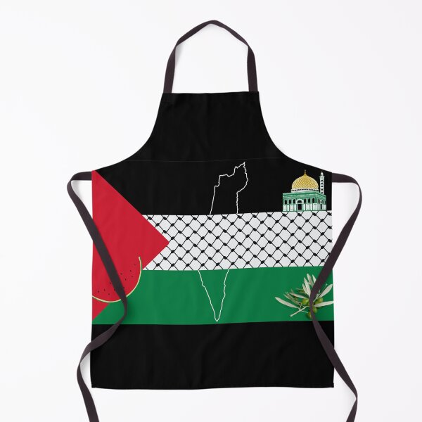 Item preview, Palestine kufiya flag and map designed and sold by Content Extra.