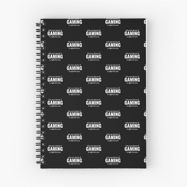 Item preview, Ask Your Doctor if Gaming is Right for You Funny Gamer  designed and sold by The Junto Shop.