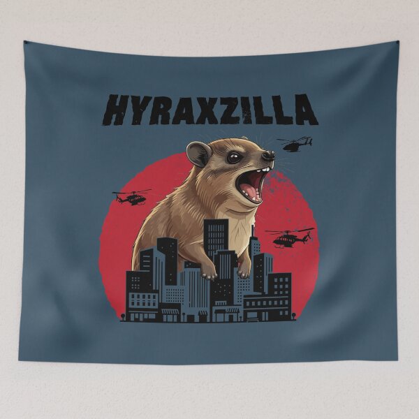 Item preview, Rock Hyrax-zilla Awawa Funny Groundhog Dassi designed and sold by d247.