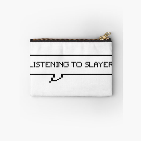 Item preview, Listening to Slayer sticker designed and sold by occultart.