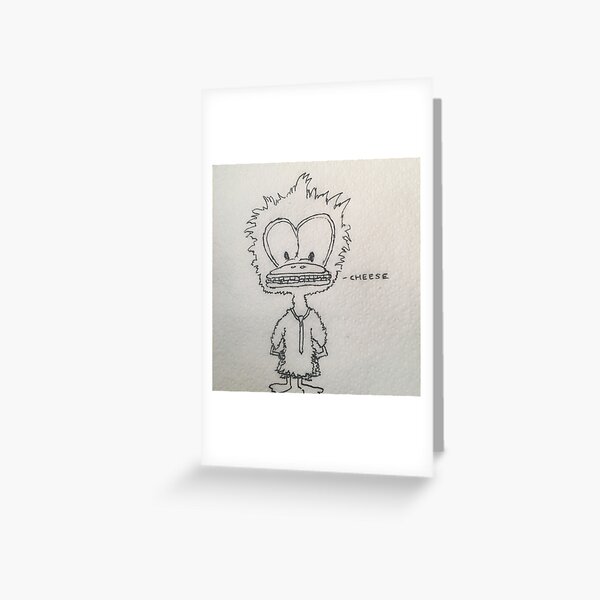 A duck named Bill Greeting Card