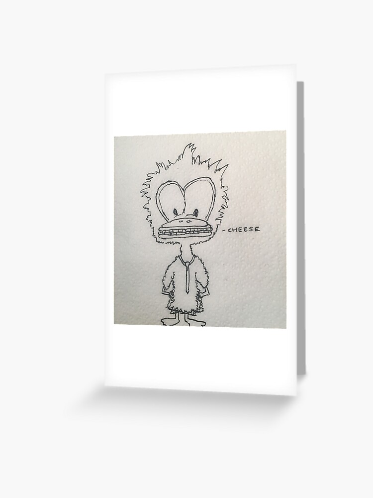 Thumbnail 1 of 2, Greeting Card, A duck named Bill designed and sold by gearasaurus.