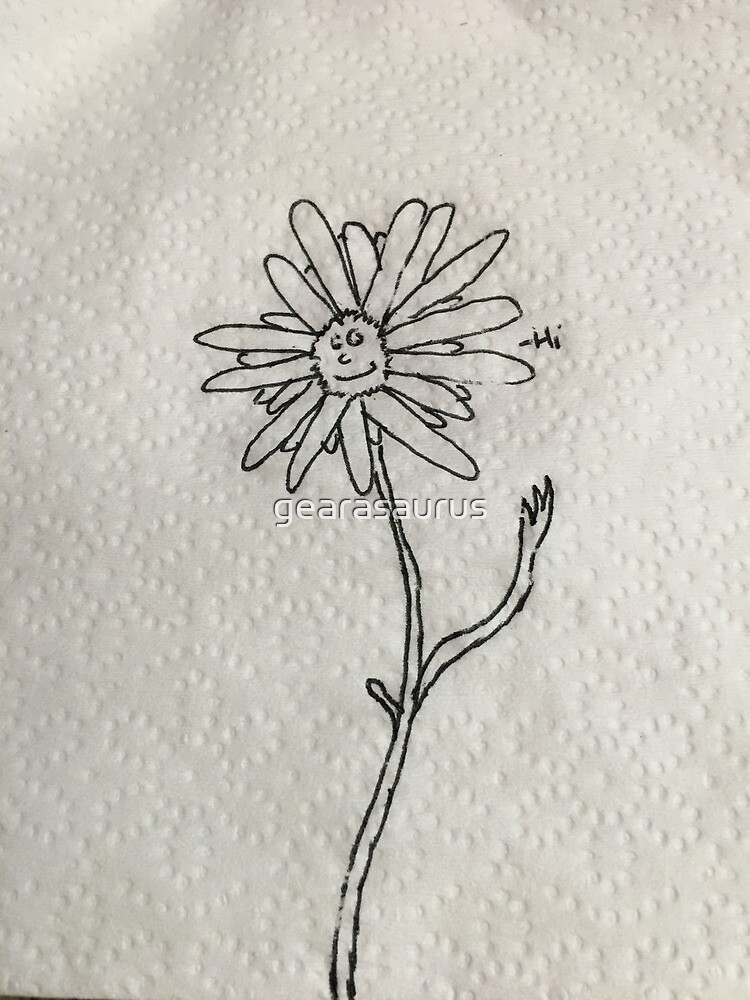 Thumbnail 2 of 2, Greeting Card, A flower named Dorothy designed and sold by gearasaurus.