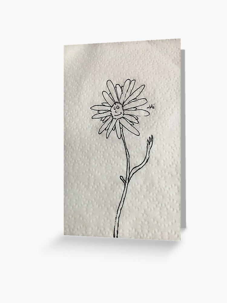 Thumbnail 1 of 2, Greeting Card, A flower named Dorothy designed and sold by gearasaurus.