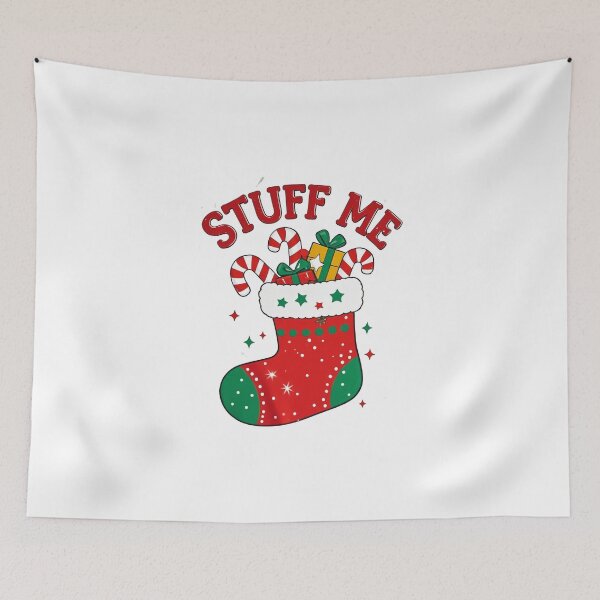 Item preview, Stuff Me Adult Holiday Naughty Christmas Xmas Stocking designed and sold by Adrian Kane.
