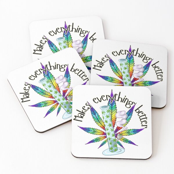 Item preview, Weed makes everything better Pictograph designed and sold by KrisantoArts.