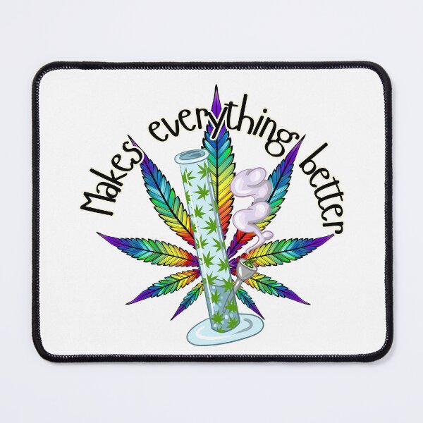 Item preview, Weed makes everything better Pictograph designed and sold by KrisantoArts.