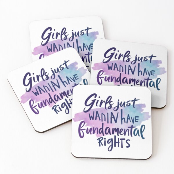 Item preview, girls just wanna have fundamental rights designed and sold by ZIZZO 22.