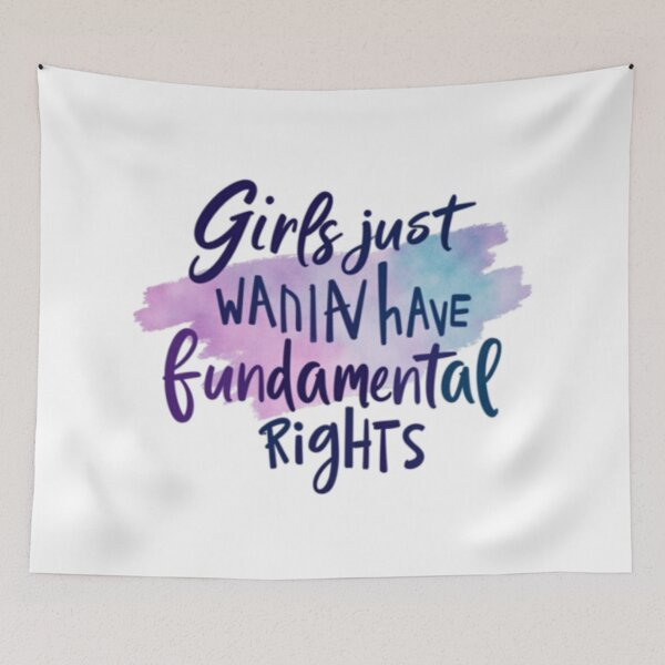 Item preview, girls just wanna have fundamental rights designed and sold by ZIZZO 22.